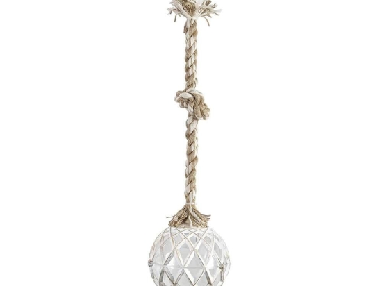Φωτιστικό Οροφής Lp-520K 31-1108 Mix-Rope White-Bronze Heronia Σχοινί, Πλαστικό