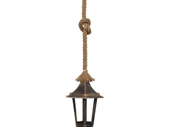 Φωτιστικό Οροφής 31-1291 75x20,5x20,5cm E27 10W Led IP44 Bronze Heronia