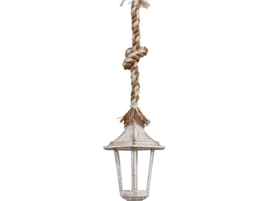Φωτιστικό Οροφής 31-1292 75x20,5x20,5cm E27 10W Led IP44 White-Bronze Heronia