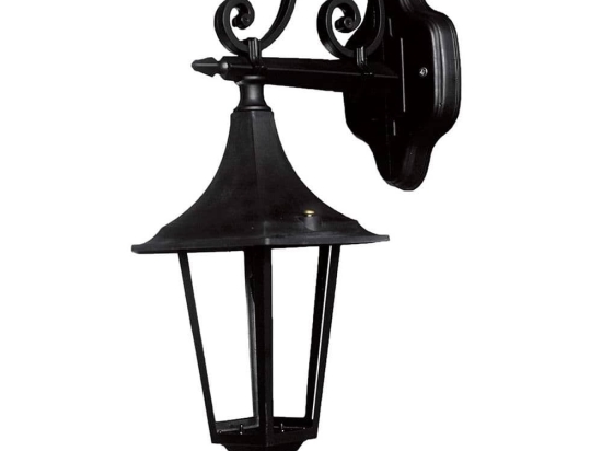 Φωτιστικό Τοίχου-Απλίκα 07-0092 46x26,5x20,5cm IP44 Black Heronia