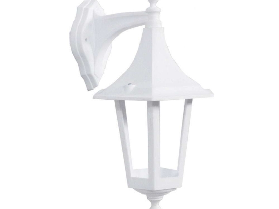 Φωτιστικό Τοίχου-Απλίκα 07-1017 39,5x22,5x20,5cm E27 10W Led IP44 White Heronia