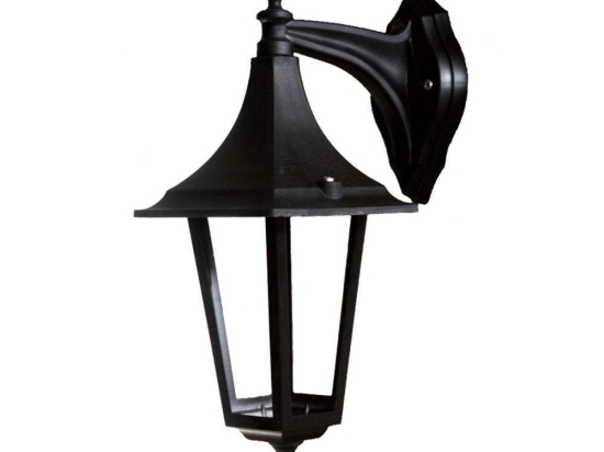 Φωτιστικό Τοίχου-Απλίκα 07-1040 39,5x22,5x20,5cm E27 10W Led IP44 Black Heronia