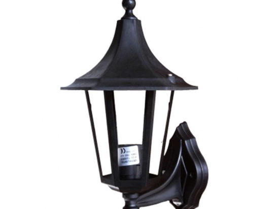 Φωτιστικό Τοίχου-Απλίκα 07-1039 39,5x22,5x20,5cm E27 10W Led IP44 Black Heronia
