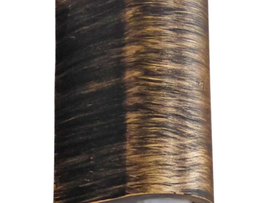 Φωτιστικό Οροφής - Σποτ C-032 15-0218 Round Up-Down 2xGU10 Led 10,2x7,5x16,5cm Bronze Heronia