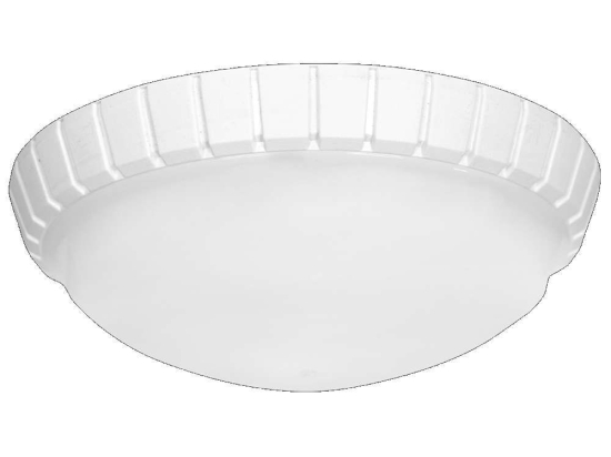 Φωτιστικό Οροφής - Πλαφονιέρα D-111 32-0130 1/E27 Φ26x8,5cm White Heronia