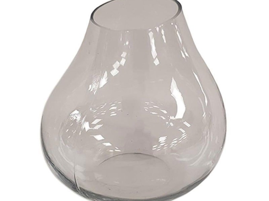 Βάζο Σχ. Κολοκύθα 00.03.32023 19Χ26cm Clear Γυαλί