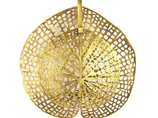 Κηροπήγιο Bonfilo 013.778997 33cm Gold Μέταλλο