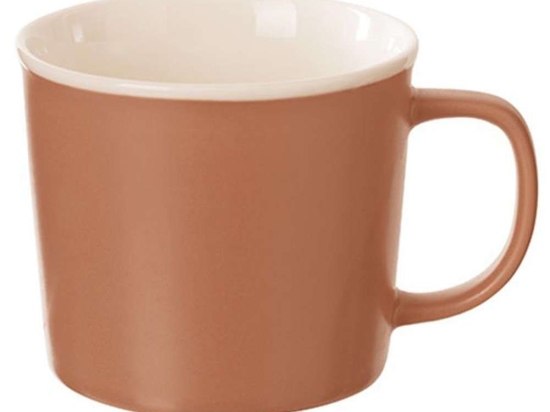 Κούπα 07.154522B 380ml Πορσελάνινη Terracotta Πορσελάνη