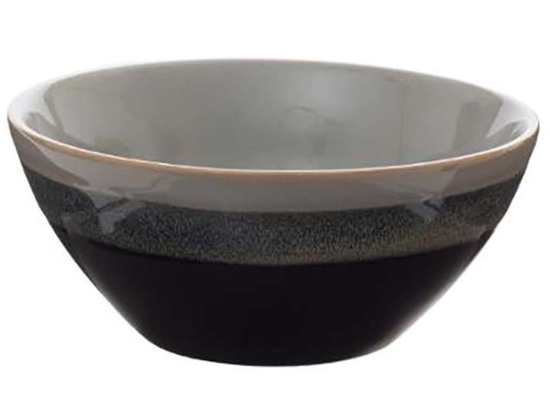 Μπώλ Lagune 07.154688 400ml Φ14Χ6cm Κεραμικό Black-Grey Κεραμικό