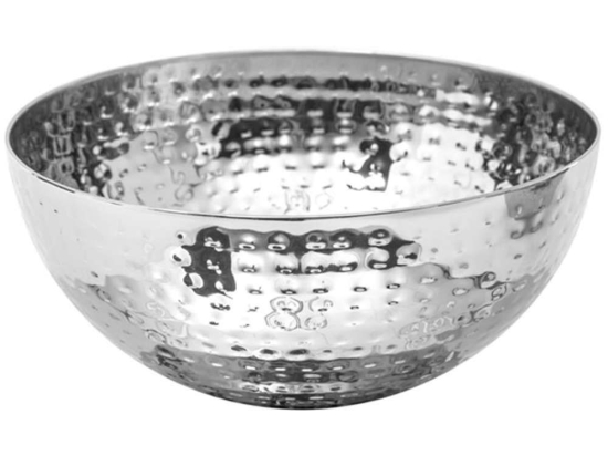 Σαλατιέρα Σφυρήλατη 07.154007E Φ28Χ12cm Inox Large Μέταλλο