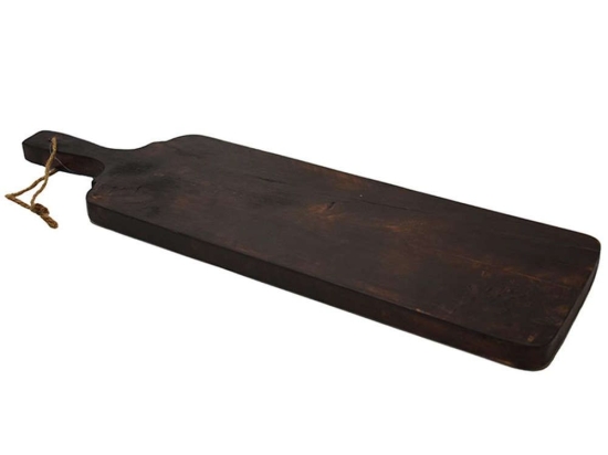 Πλατώ Σερβιρίσματος Με Λαβή Mango 00.07.7426 60/48Χ18Χ2cm Brown Ξύλο