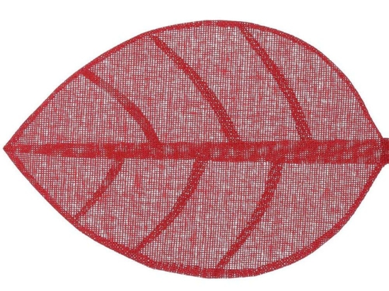 Σουπλά Φύλλο 07.118842E 50x33cm Red Ύφασμα