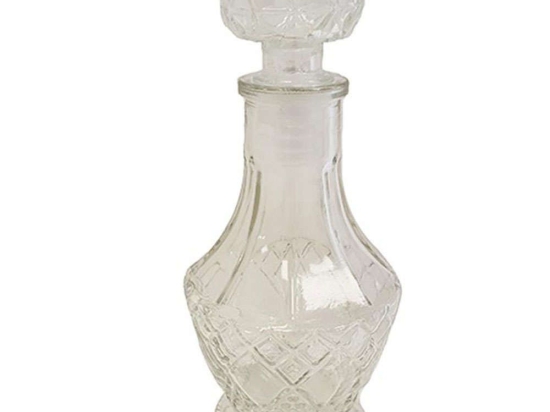 Καράφα Με Πώμα 00.03.3315Α 100ml Γυάλινη Clear Γυαλί