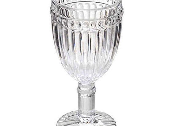 Ποτήρι Κρασιού Κολωνάτο 07.154855A 250ml Clear Γυαλί