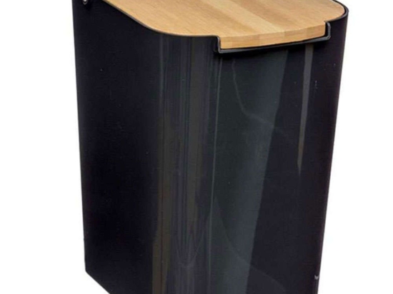 Κάδος Απορριμμάτων 07.155924C 5lt Black-Natural Πολυπροπυλένιο