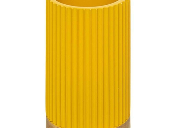 Ποτήρι Μπάνιου Natureo 07.174541C Yellow Κεραμικό