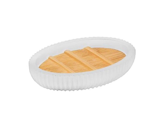 Σαπουνοθήκη Natureo 07.174542A White Κεραμικό