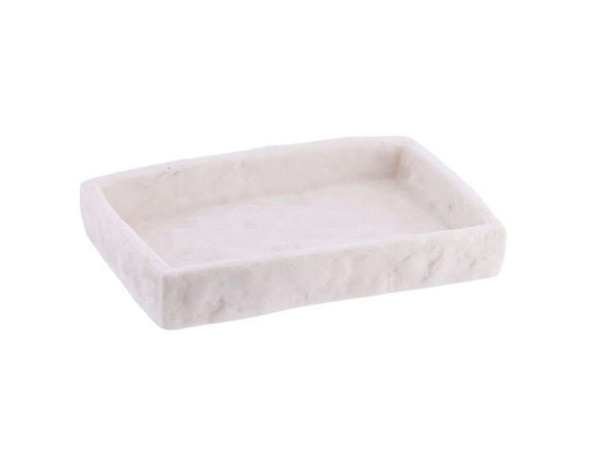 Σαπουνοθήκη Stone 06.64120100 White Πολυρεσίνη