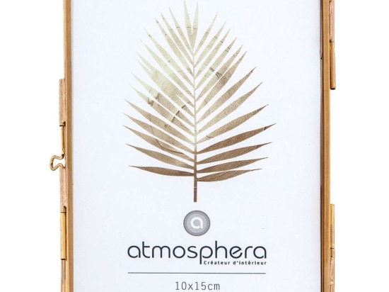Κορνίζα Επιτραπέζια 07.148216 10x15cm Gold Μέταλλο