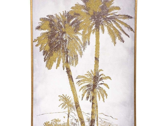 Πίνακας Καμβάς Palm 07.182117 60x90cm Multi Κάθετοι Καμβάς