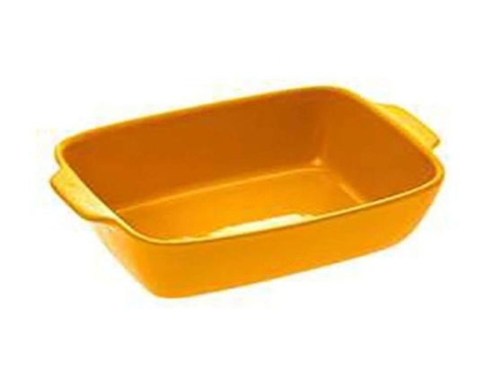 Πυρίμαχο Σκεύος 07.151439B 25x16cm Yellow Κεραμικό