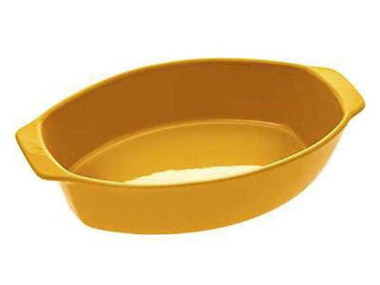 Πυρίμαχο Σκεύος 07.151442B 28x17cm Yellow Κεραμικό