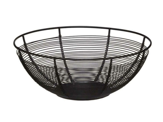 Φρουτιέρα 07.151412A Φ22cm Black Medium Μέταλλο