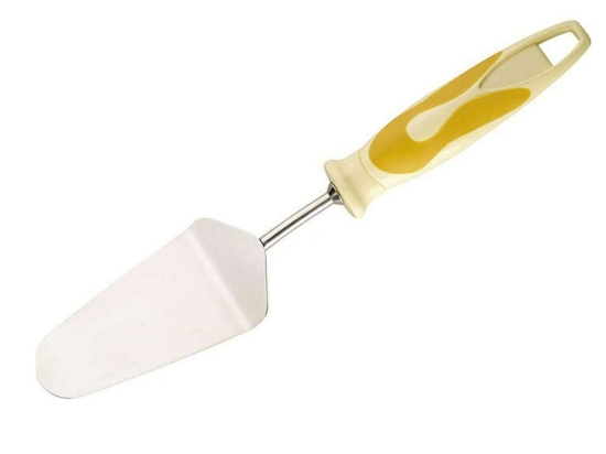 Σπάτουλα Σερβιρίσματος 015.1029 Silver-Yellow Ανοξείδωτο Ατσάλι