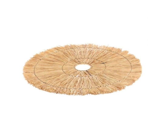 Διακοσμητικό Τοίχου Raffia 012.862201020 Φ58cm Natural Raffia