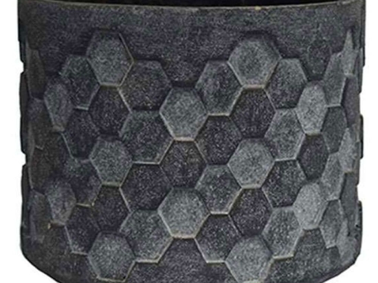 Κασπώ Chain Antique 00.03.35561 Φ25x22cm Grey Κεραμικό