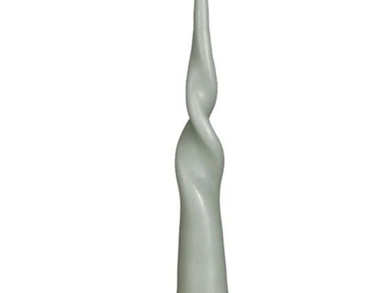 Κερί Κώνος Σπιράλ 02.1117121 5x25cm Light Green Παραφίνη