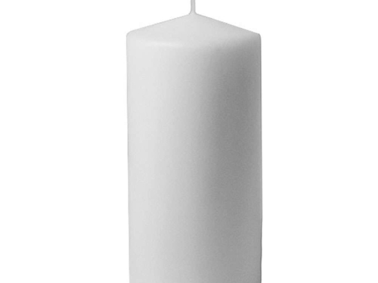 Κερί 00.09.9916Α 10x20cm White Παραφίνη