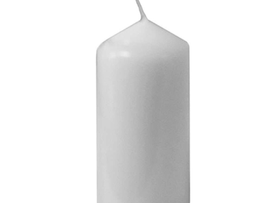 Κερί 00.09.9911Α 6x12cm White Παραφίνη