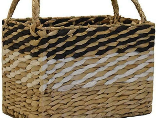 Καλάθι Rush Paper 00.06.67356 38x26x22cm Multi Ψάθα