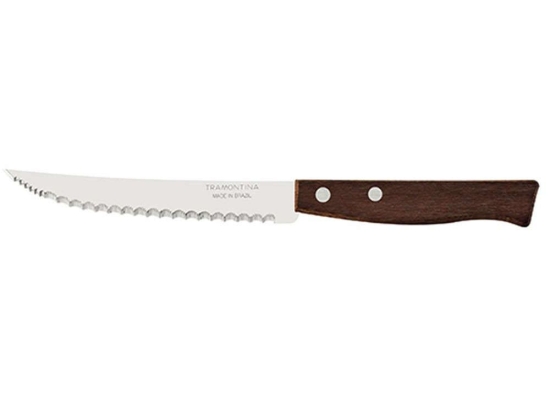 Μαχαίρι Κρέατος Tradicional (Σετ 2Τμχ) 020.22271.205 12,7cm Inox-Brown Ατσάλι,Ξύλο