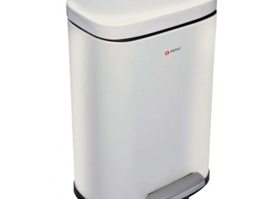 Κάδος Απορριμμάτων Soft Close 03.47396 5lt White Μέταλλο