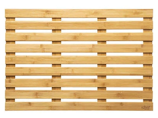 Πατάκι Μπάνιου Bamboo 07.174673 50x68cm Natural 50X70 Bamboo