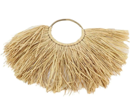 Διακοσμητικό Τοίχου Raffia 012.862101268 62x42cm Natural Raffia