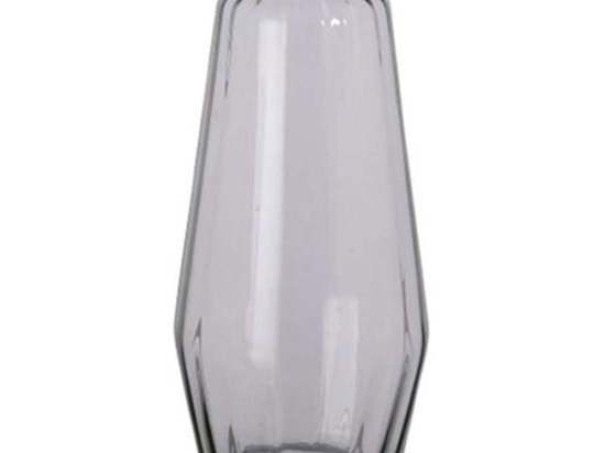 Βάζο Γυάλινο Silva 02.1051939 14x30cm Clear Γυαλί