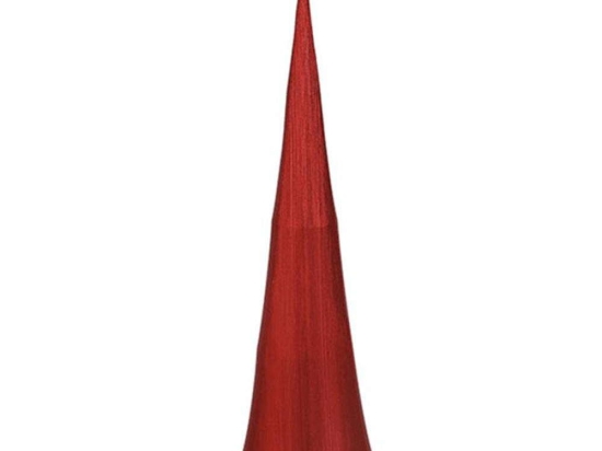 Διακοσμητικό Δεντράκι Κωνικό 02.1121320 34x122cm Red