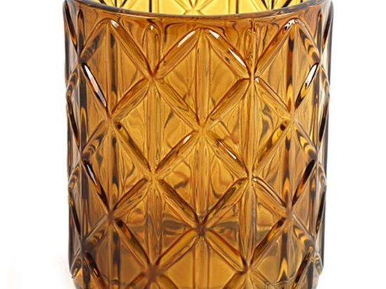 Κηροπήγιο Elliot 013.777203 8,5x10cm Gold Γυαλί