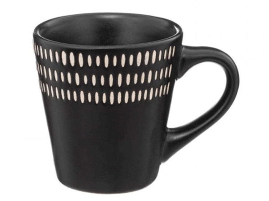 Κούπα Ethnika 07.188864 80ml Black Κεραμικό