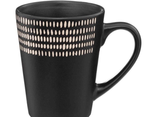 Κούπα Ethnika 07.188865 320ml Black Κεραμικό