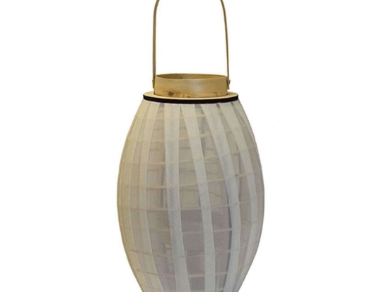 Φανάρι Bamboo 00.06.61033 27x40/56cm Natural-Ecru Bamboo