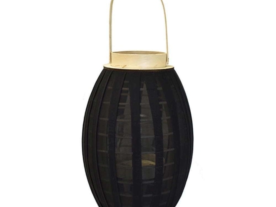 Φανάρι Bamboo 00.06.61036 27x40/56cm Natural-Black Bamboo
