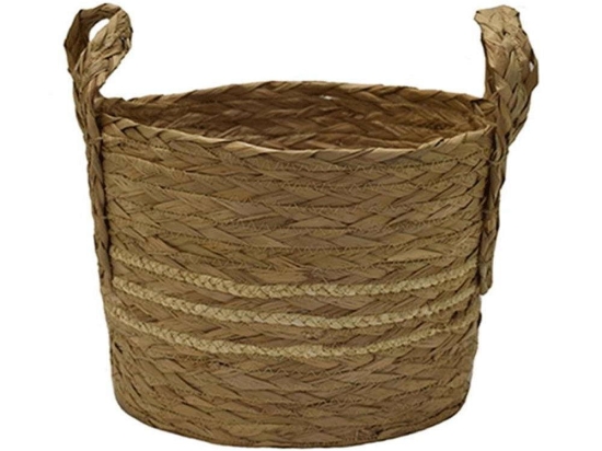 Καλάθι Ψάθινο 00.06.67539 26x22cm Natural-Ecru Ψάθα