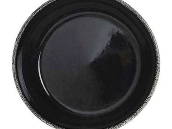 Πιάτο Βαθύ 07.154637B Φ15cm Black Κεραμικό