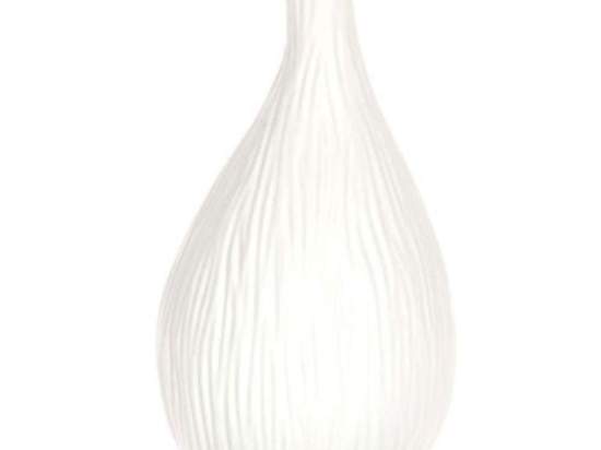 Βάζο Balita 012.862206118 10x20cm White Κεραμικό