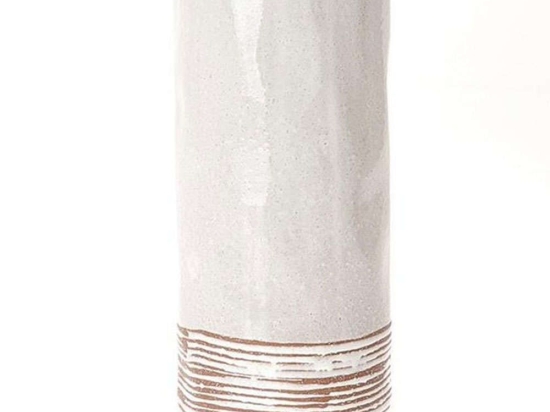 Βάζο 012.776400677 16,4x38,7cm Ecru Κεραμικό