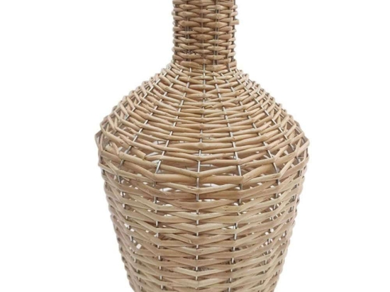 Βάζο Rattan 00.06.61166 21x38cm Natural Rattan